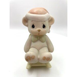 Precious Moments Santa Bear In a Rocking Chair, Samuel J. Butcher, Enesco #52285